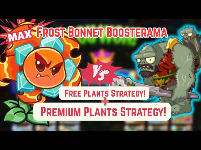 Plants vs Zombies 2 Arena Strategy This Week | Frost Bonnet Tournament | Free and Premium Plants