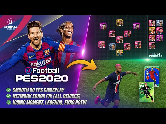 Download PES 2020 Mobile Offline v4.6.2 Android | PES 2020 IS BACK! 🔥