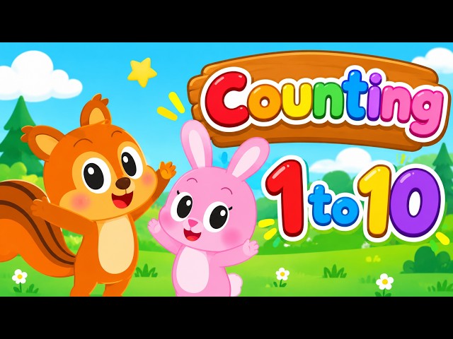 Learn Counting & Numbers | Counting 1-10 | Numbers Song