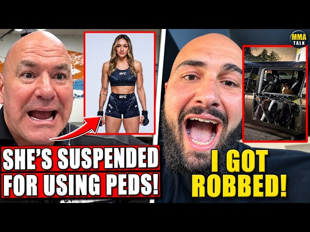 Dana White SUSPENDS Fighter for PEDS! UFC Fighter ROBBED! UFC Edmonton Weigh-In, Sean Strickland