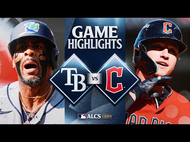 RAYS vs. GUARDIANS: ALCS Full Game 3 Highlights (October 15) | 2026 MLB Postseason
