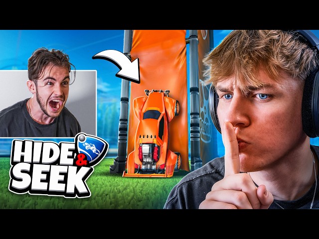 We played Hide and Seek in Rocket League!