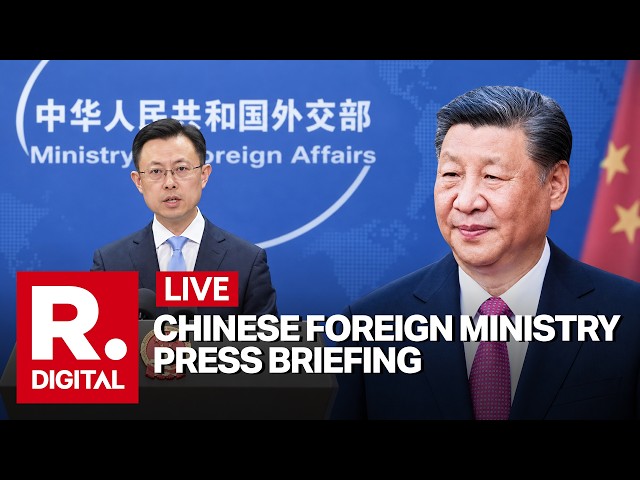 Chinese Foreign Ministry Press Briefing LIVE | Xi-Trump Summit | US-China Talks On AI, Trade | Iran