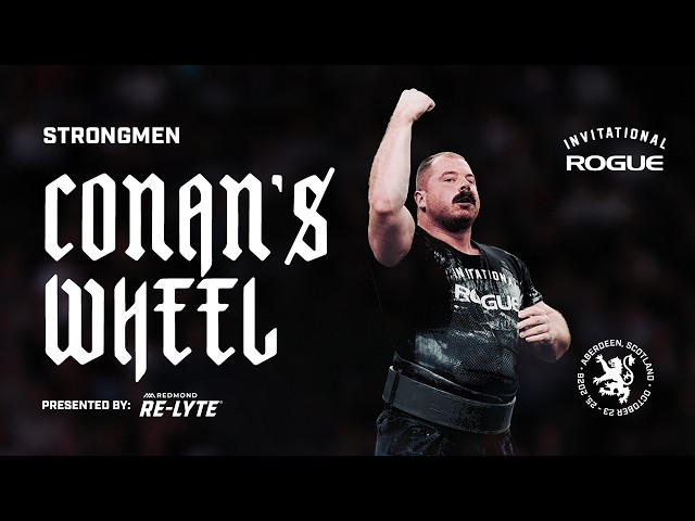 Full Live Stream - Conan’s Wheel - Event 3 - Strongman | 2026 Rogue Invitational