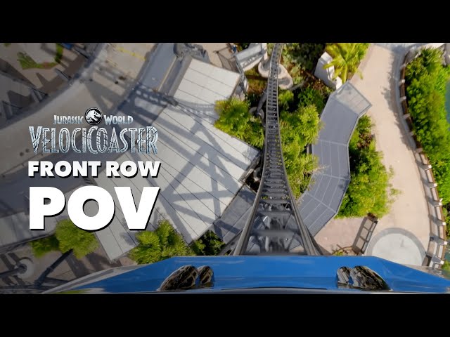 Jurassic World VelociCoaster | Official Ride POV