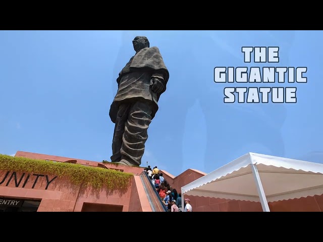 Statue Of Unity (4K) - Viewing Gallary - Projection Mapping