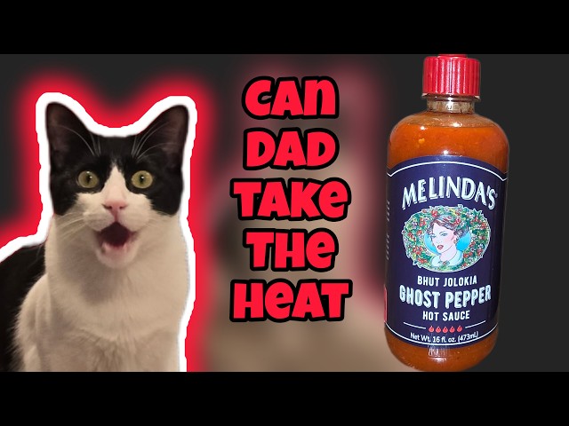 Gracies Dad Tries Some Really HOT Sauce