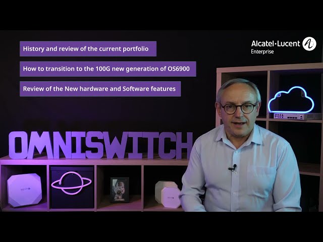 OmniSwitch Core Portfolio evolution from 40G to 100G Fabric