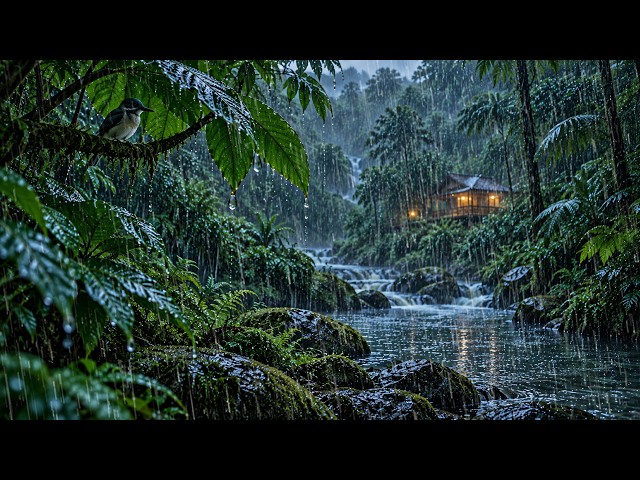Pioggia sulle Foglie del Bosco 🌧️ Il 99% si Addormenta Subito, Addio Stress