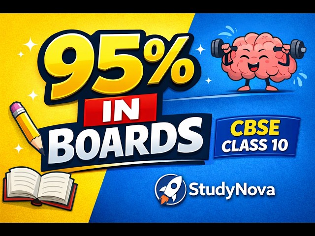 🎯 Ultimate Class 10 Strategy 🔥 | 95%+ Study Plan & best Guides | Study Nova