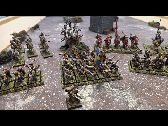 750 pts Warriors of Chaos vs Empire of Man: Warhammer Old World Battlemarch Battle Report
