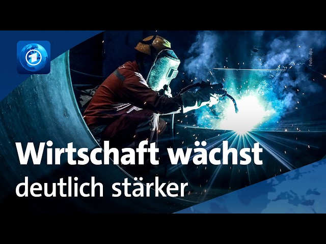 Positive Überraschung: Deutsche Wirtschaft wächst stärker