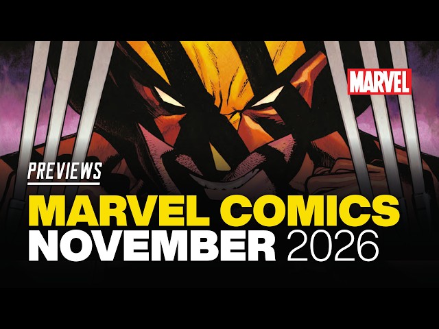 MARVEL Comics PREVIEWS: What's NEW from Marvel in November 2026!