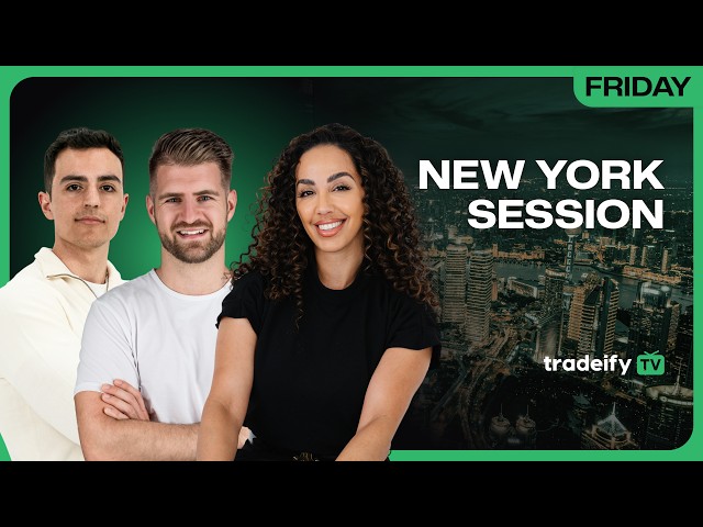 NEW YORK SESSION LIVE! | Tradeify TV | FRIDAY 10/16/26