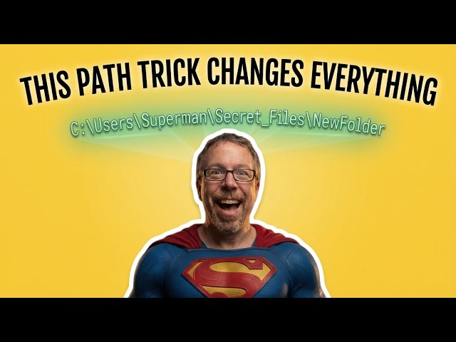 Pasting Paths to Reach Folders Not Run Files | Hero Extract