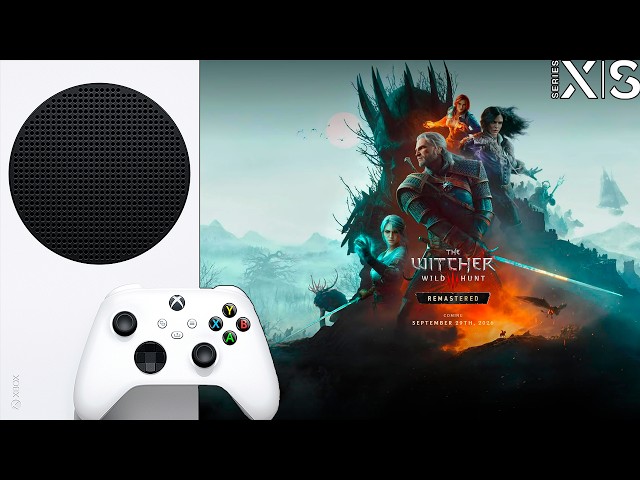 The Witcher 3 Wild Hunt Remastered WAITED 3 YEARS Xbox Series S 1440p 30 FPS 1080p 60 FPS