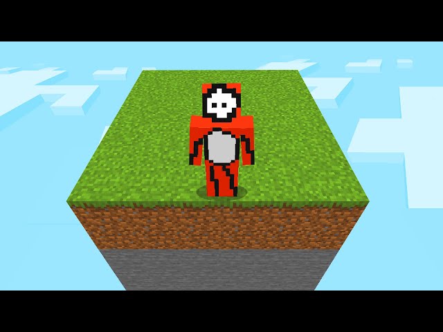 I Survived 100 Days on ONE CHUNK in Minecraft Hardcore!