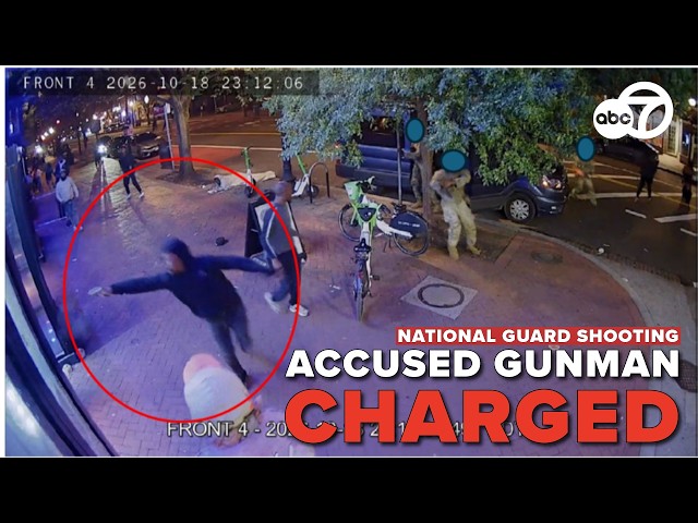 Surveillance photos show brawl, gunfire that hurt National Guard soldier in DC