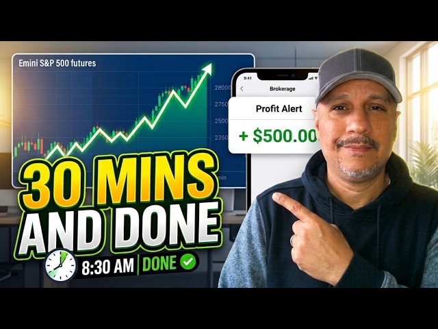 How I'd Trade E-mini S&P 500 Futures for 30 Minutes Before My 9 to 5
