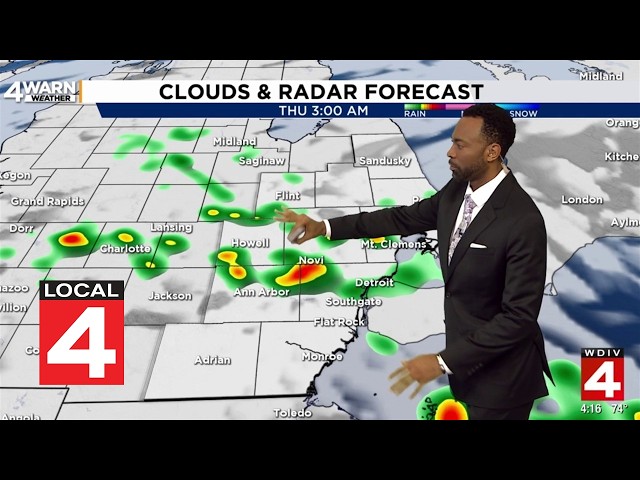 Metro Detroit weather forecast, Sept. 16, 2026  -- 4 p.m. Update