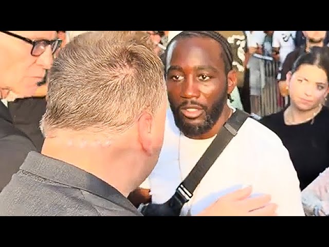 Terence Crawford CHECKS Security Making Him WAIT on Ryan Garcia: “WHERE I’M AT & WHERE YOU AT?!”