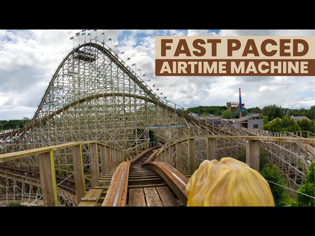 Cú Chulainn Front Row POV Emerald Park | Ireland's Only Wooden Roller Coaster