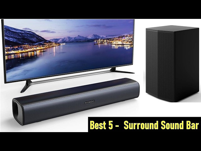 👉TOP 5 Best Surround Sound Bar FOR 2026