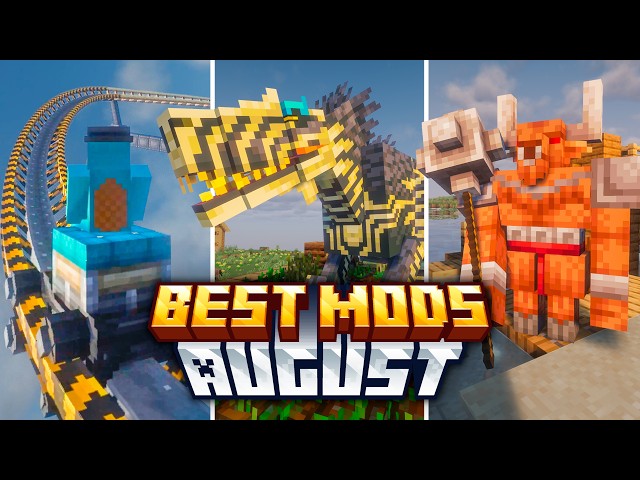 TOP 21 NEW Minecraft Mods Released This August! (1.21.1+ / 1.20.1)