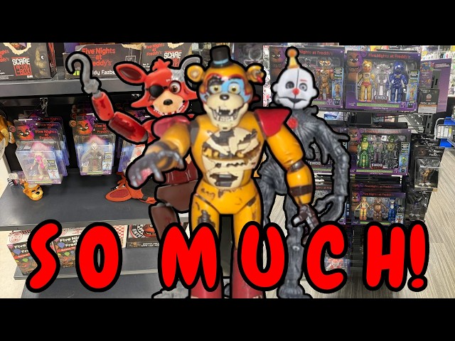 I've Never Seen So Much FNaF Merch In My Life...