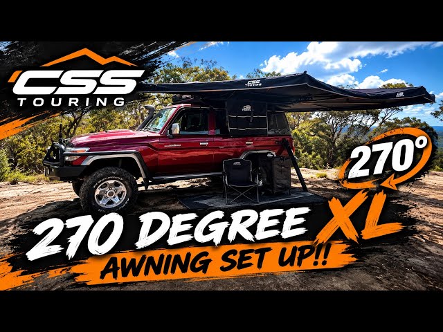 CSS TOURING 270 DEGREE AWNING SET UP!!