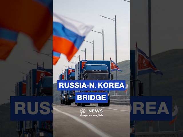 Russia & North Korea open first road bridge across border