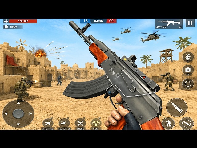 Banduk Wala Game - Anti Terrorist Shooting Game - Android Gameplay