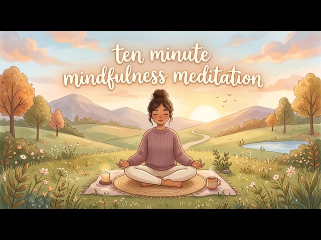 10 Minute Mindfulness Meditation fo Calm Your Mind and Be Present