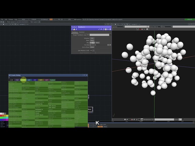 collisions with POPs in TouchDesigner