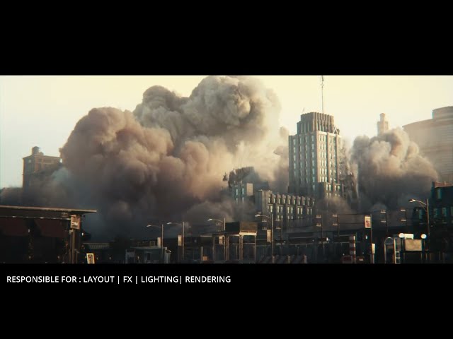 CITY DESTRUCTION - HOUDINI FX