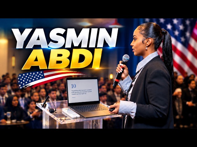 Hadal jeedintii Yasmin Abdi ee xaflada Somali Networking Night