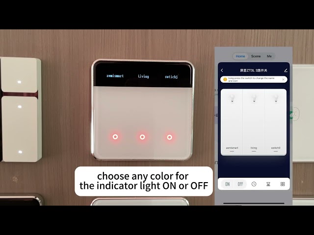 Zemismart Zigbee EU Type Screen Switch