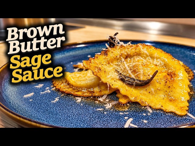 Why You Should Make Brown Butter Sage Pasta Tonight! 🍝