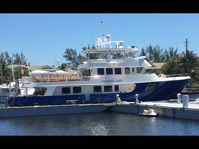 Allseas 92 Steel Expedition yacht at the FLIBS 2017