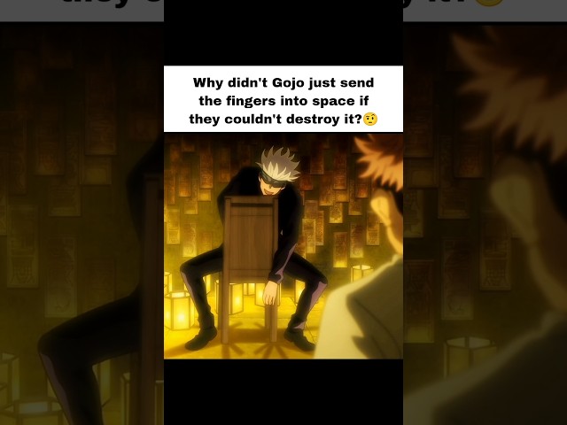 Gojo wasn't that smart ig 💔🥀 #anime #memes # #jujutsukaisen