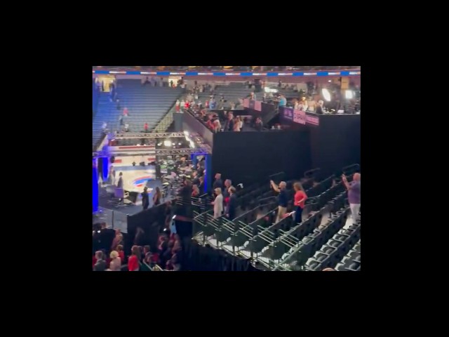 OMG: First look at Trump's convention… attendance is BRUTAL