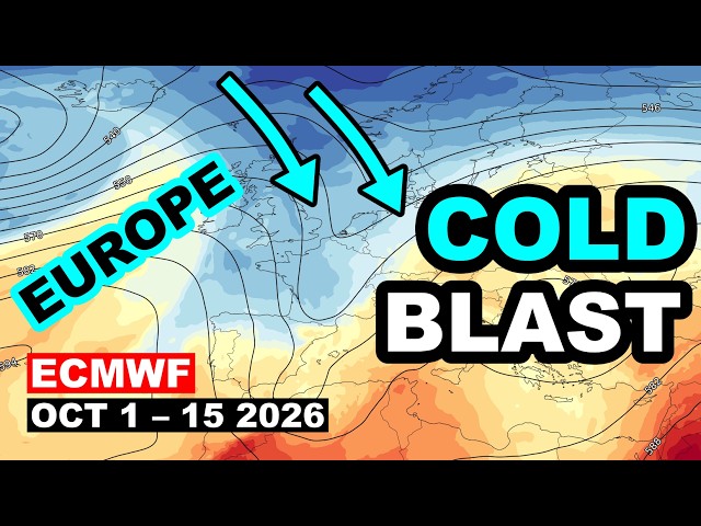 THIS WEATHER PATTERN IS TURNING MUCH COLDER! ECMWF Europe Weather Trend | Oct 1 to 15, 2026