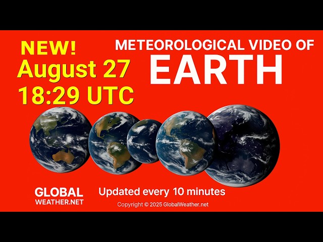 Panoramic video of planet Earth