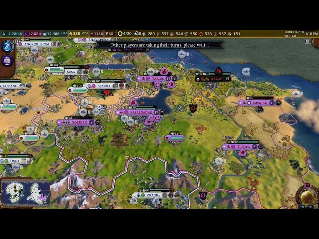 My Very Last Civ6 Match before Civ7.