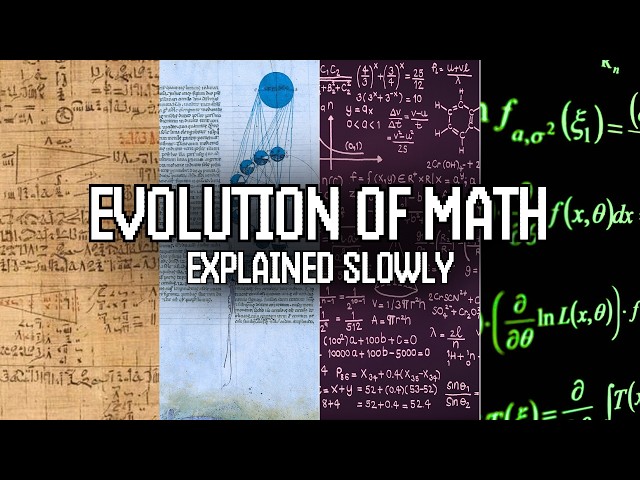 The Evolution Of Math Explained (For Sleep)