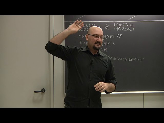 Statistical Mechanics - Lecture 1 of 29