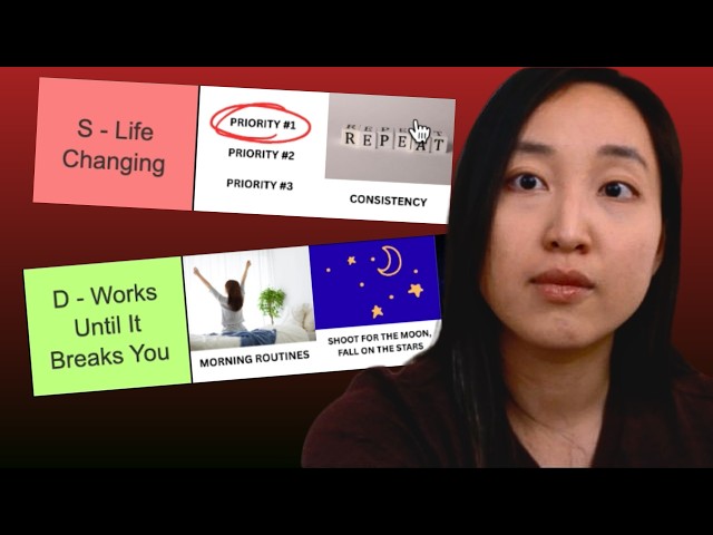 I Ranked Self Help Advice As A Burnt Out High Achiever