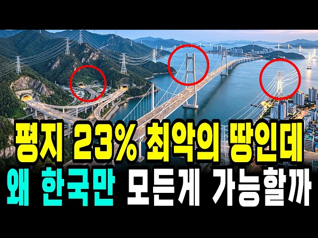 How did South Korea overcome its treacherous terrain to become a global leader?