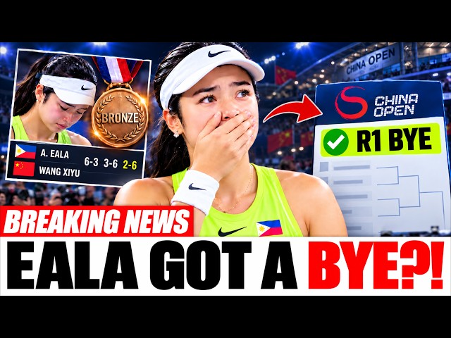 What Just Happened to Alexandra Eala? China Open Arrival Turns Bronze Medal Win Into a HUGE TWIST!