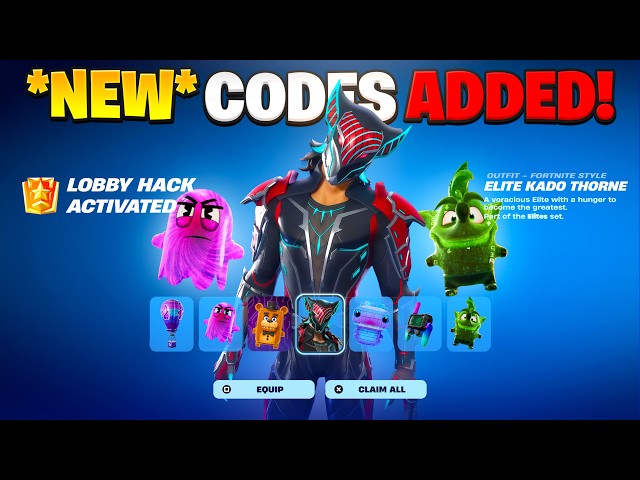ALL *NEW* CODES ADDED in Fortnite NOW! (LOBBY HACKS)